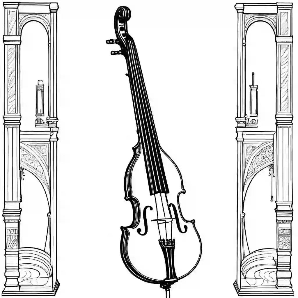 Bassoon coloring pages